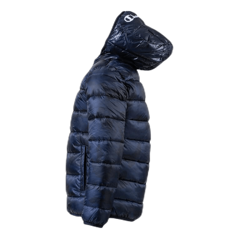 Jr Hooded Jacket Patterned/Blue