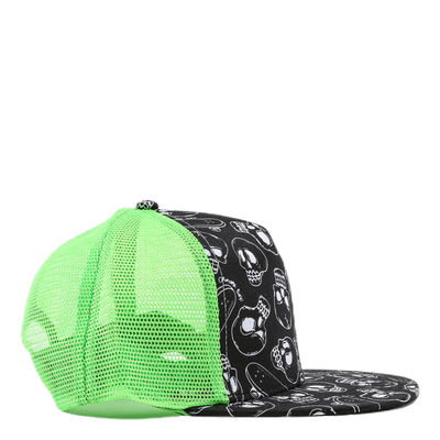 Kids Trucker Cap  Green/Black