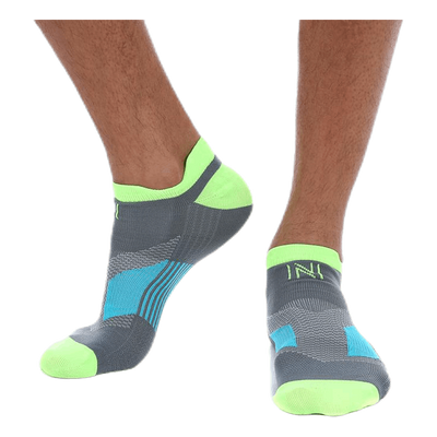 Sebastian Thin Running Sock Low-cut Green/Black