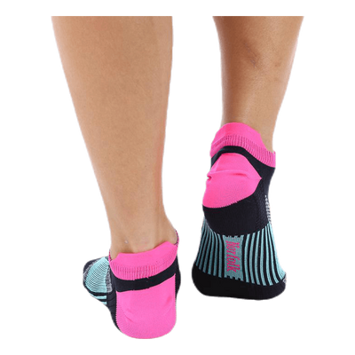 Mirenda Thin Running Sock Low-cut Pink/Black