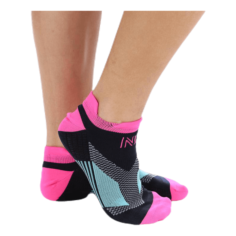 Mirenda Thin Running Sock Low-cut Pink/Black