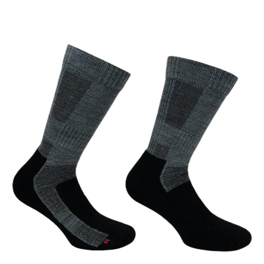 Merino Trekking Socks - Leonardo Grey