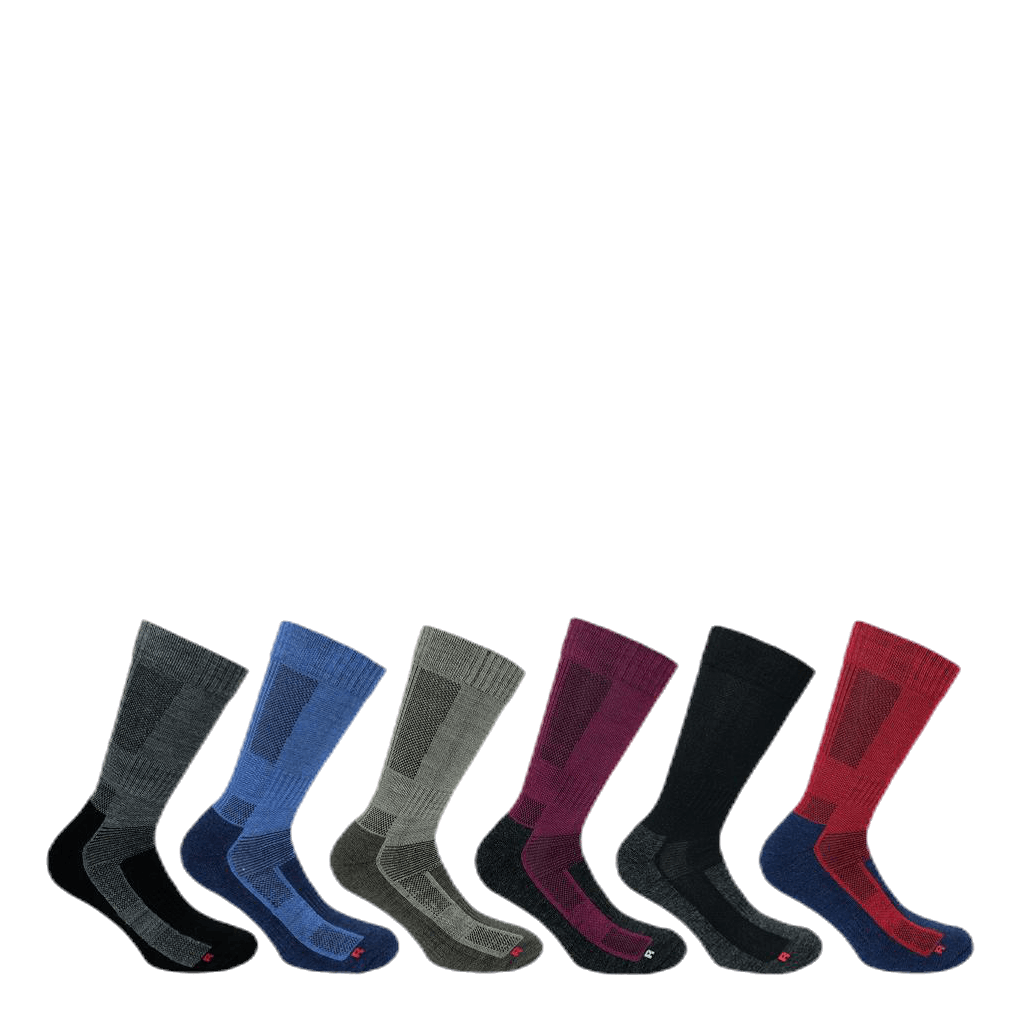 Merino Trekking Socks - Leonardo Blue