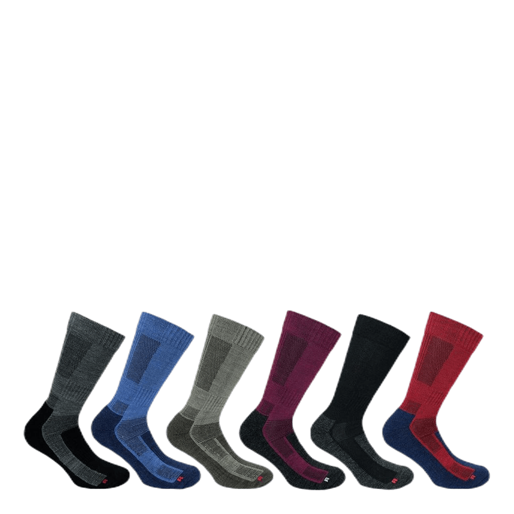 Merino Trekking Socks - Leonardo Brown