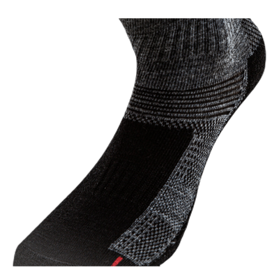 2-pack Merino Wool Walking Socks Junior - Leonardo Grey