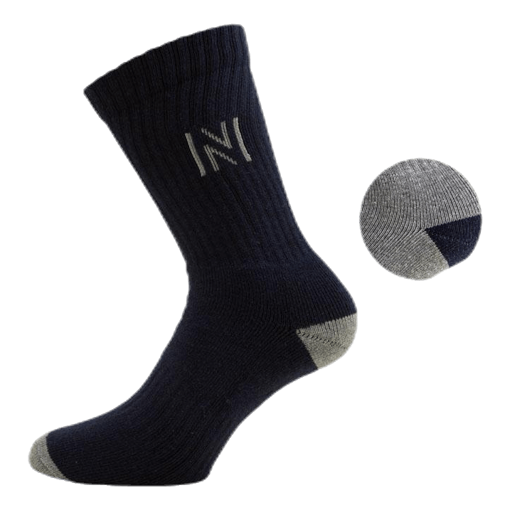 Barkley - 2-pack Premium Tennis Socks Blue/Grey