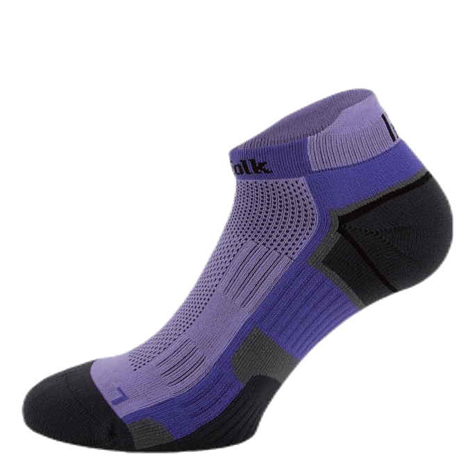 2-Pack Running Socks - Lewis Purple/Black