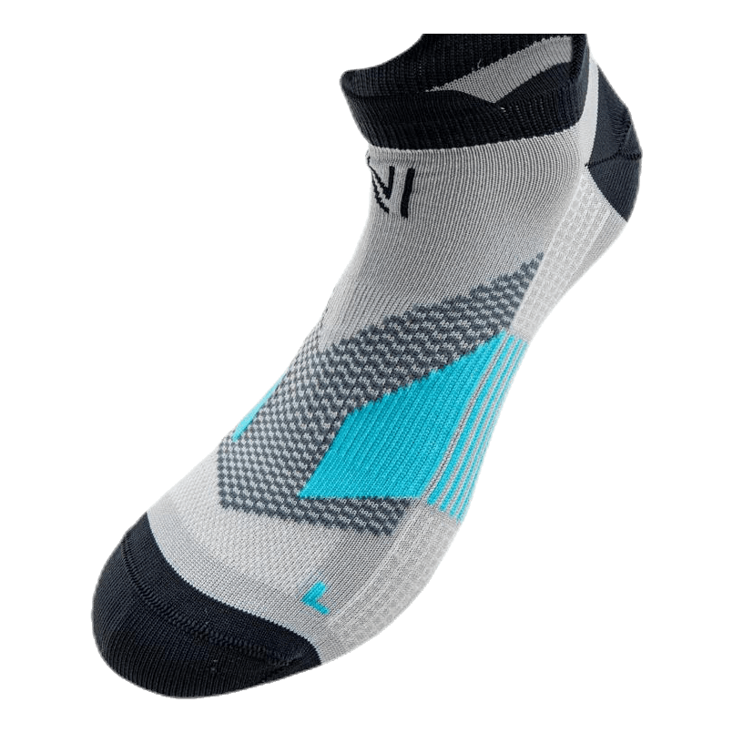 2-Pack Running Socks - Thomas Grey