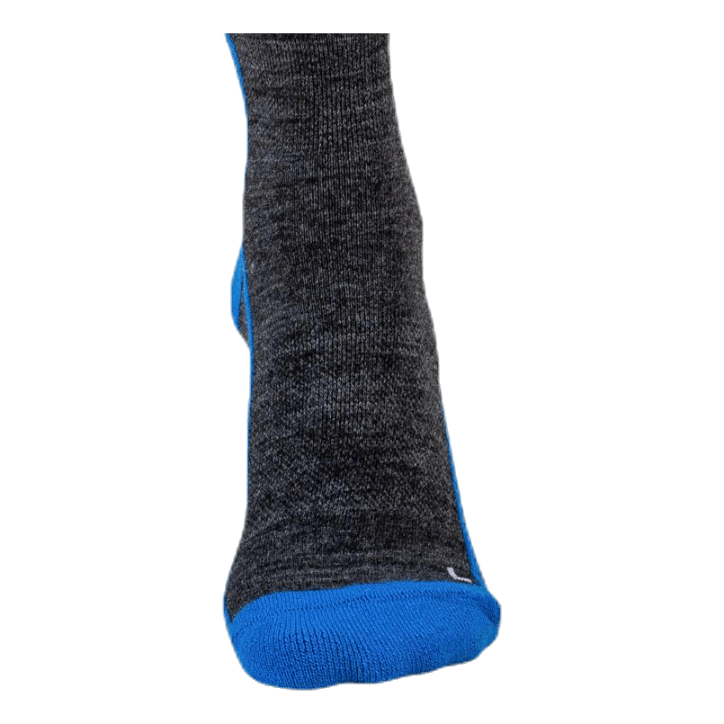 Courchevel - Ski and Snowboarding Socks w Merino Wool Grey