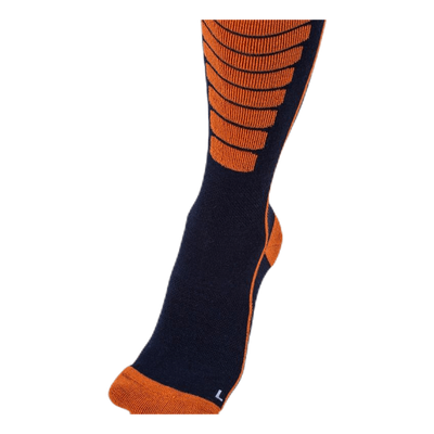 Courchevel - Ski and Snowboarding Socks w Merino Wool Blue