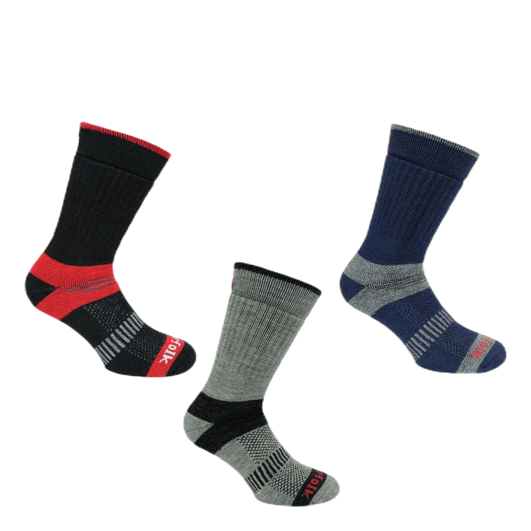 Trekking Socks - Voyager Red