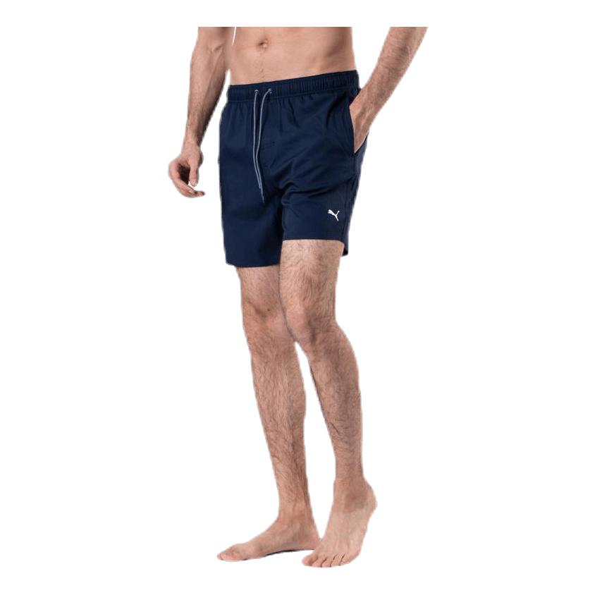 Medium Length Swim Shorts Blue