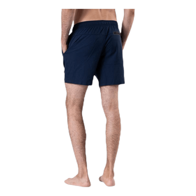 Medium Length Swim Shorts Blue