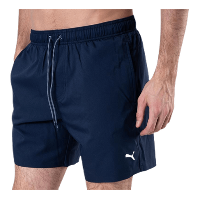 Medium Length Swim Shorts Blue