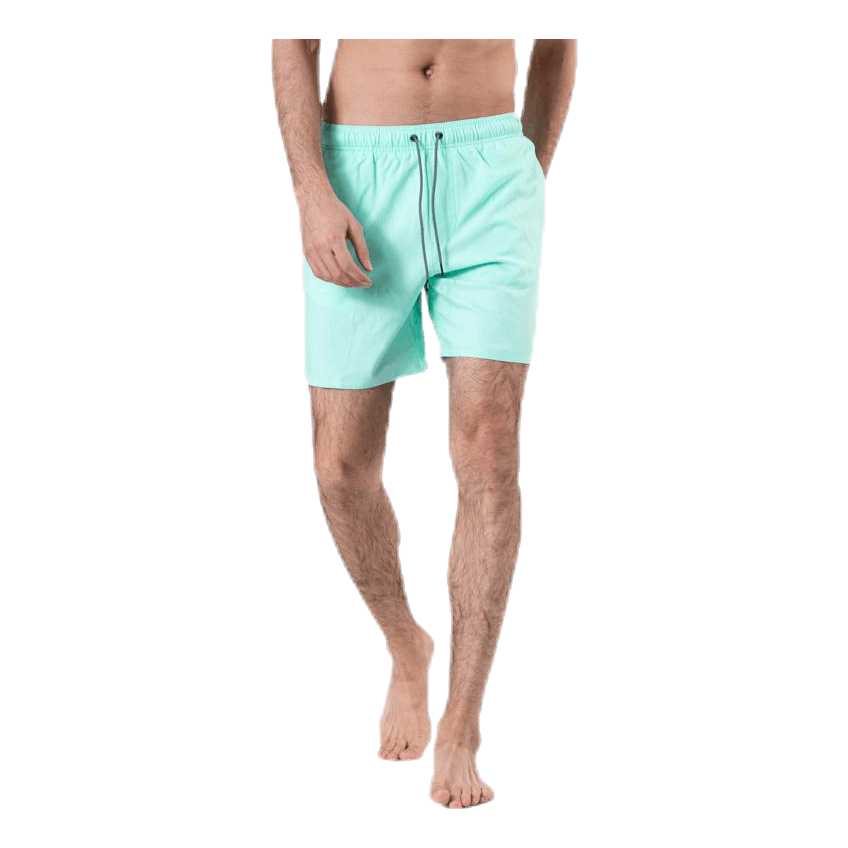 Medium Length Swim Shorts Green