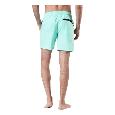 Medium Length Swim Shorts Green