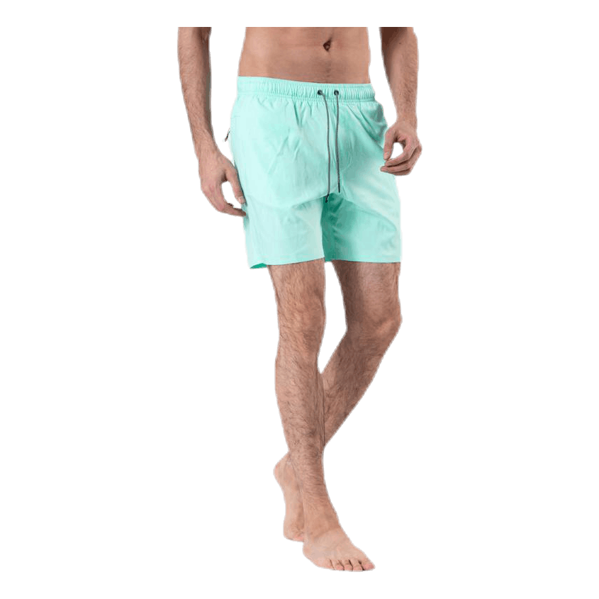 Medium Length Swim Shorts Green