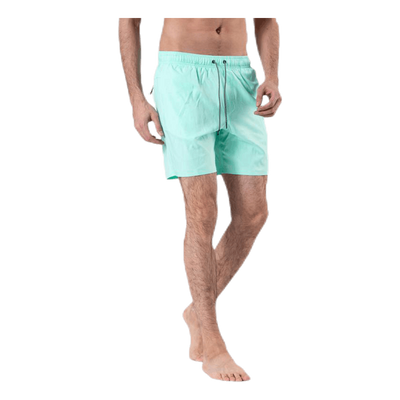 Medium Length Swim Shorts Green