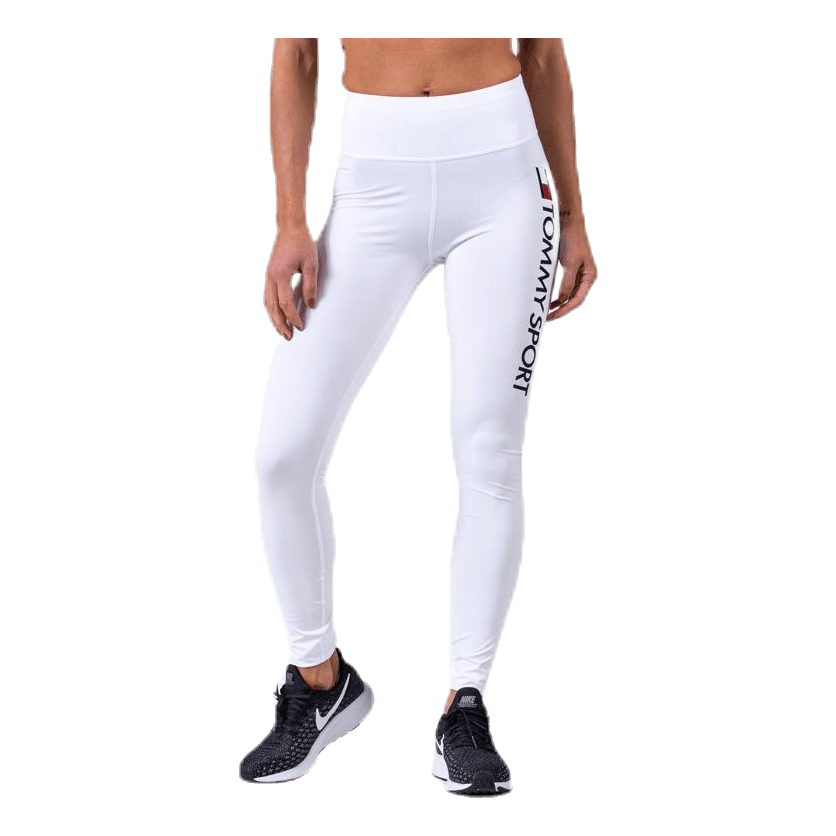 Highwaist Legging Logo White