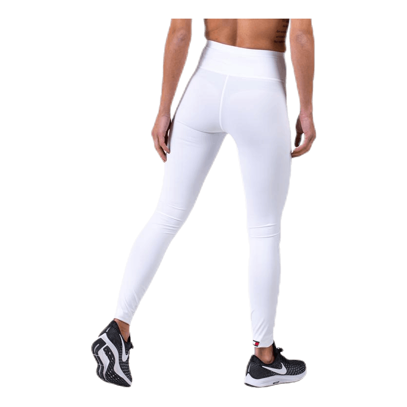 Highwaist Legging Logo White