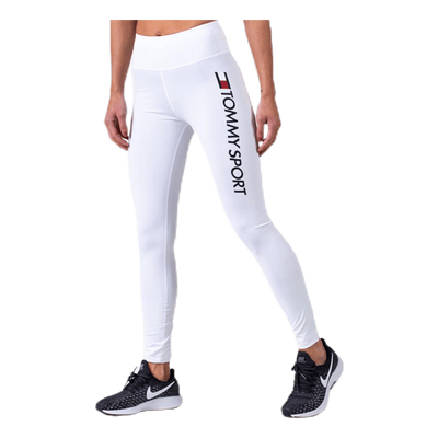 Highwaist Legging Logo White