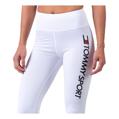 Highwaist Legging Logo White