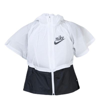 Icon Jacket Junior White/Black