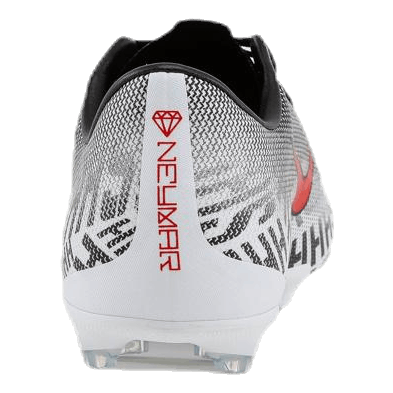 Vapor 12 Elite Neymar FG White/Black/Red