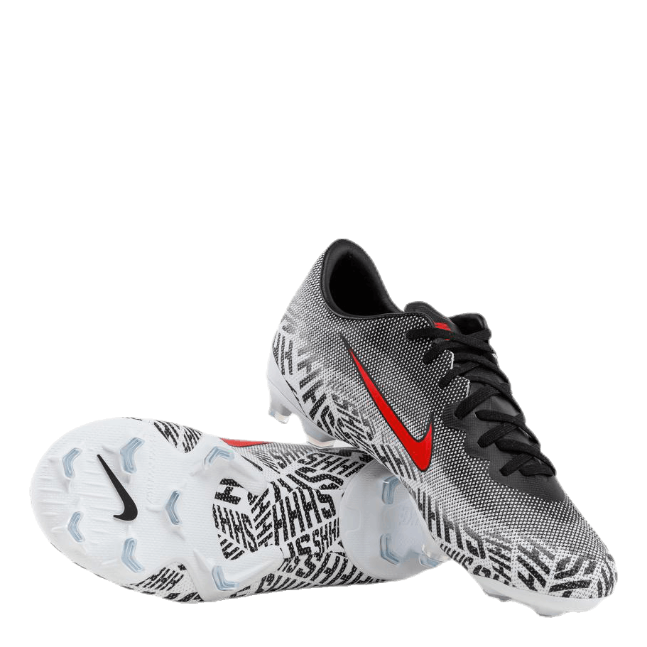 Vapor 12 Elite Neymar FG White/Black/Red