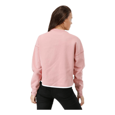 Tech Fleece Crew Pink/White