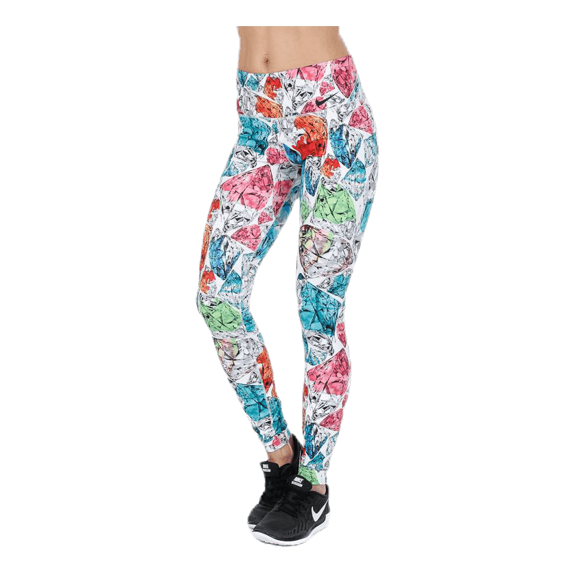 Gym Pro Power Tight Patterned/White