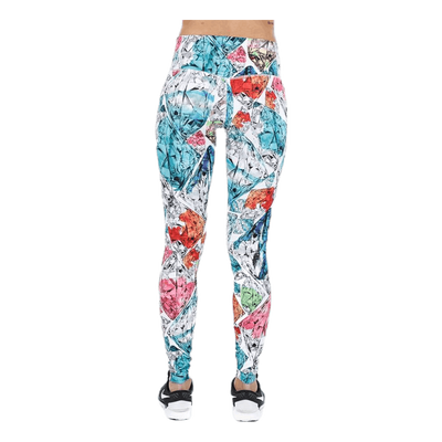 Gym Pro Power Tight Patterned/White