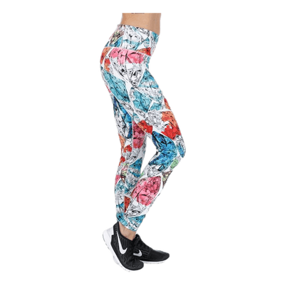 Gym Pro Power Tight Patterned/White