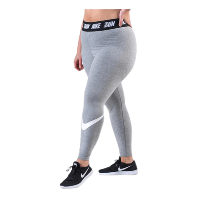 Club HW Legging Plus White/Grey