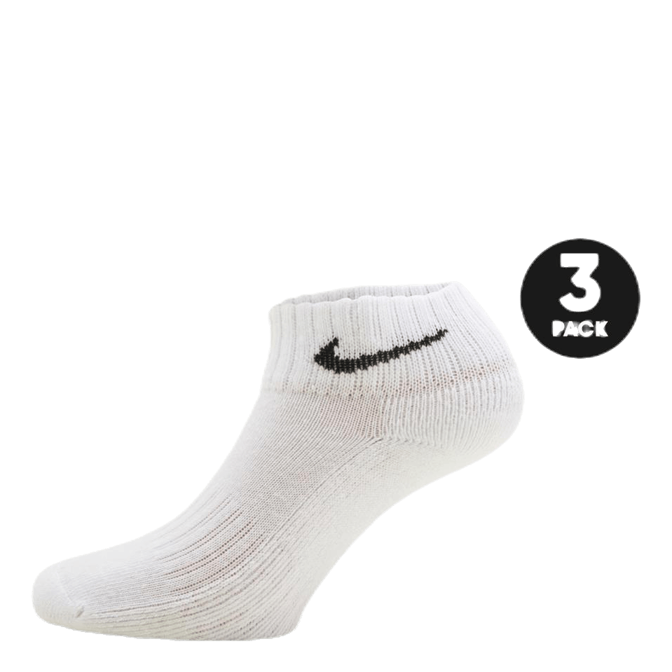 3-pack Cushion Ankle White/Black