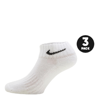 3-pack Cushion Ankle White/Black