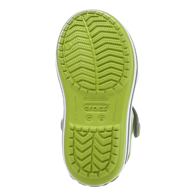 Crocband Sandal Kids Green/Grey