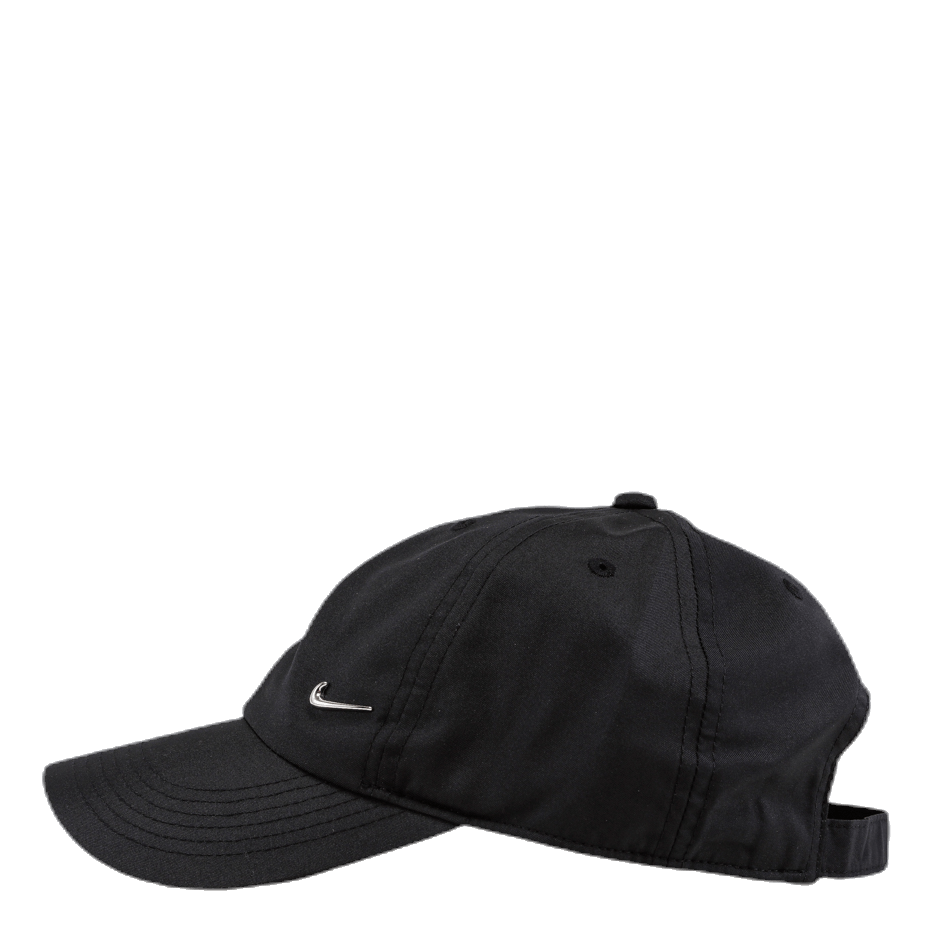 Heritage86 Kids' Adjustable Hat BLACK/METALLIC SILVER