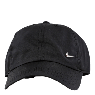 Heritage86 Kids' Adjustable Hat BLACK/METALLIC SILVER