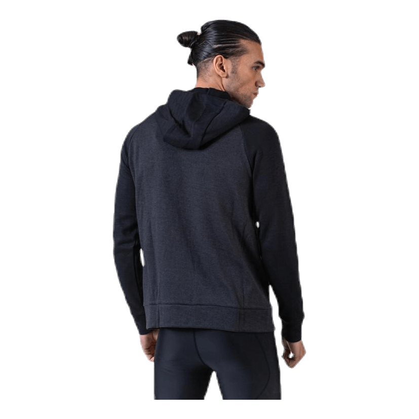 Optic Hoodie Full-Zip Black