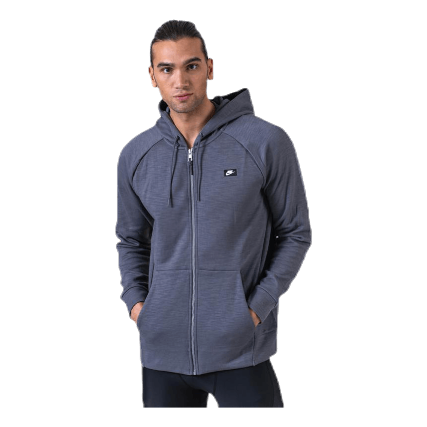 Optic Hoodie Full-Zip Grey