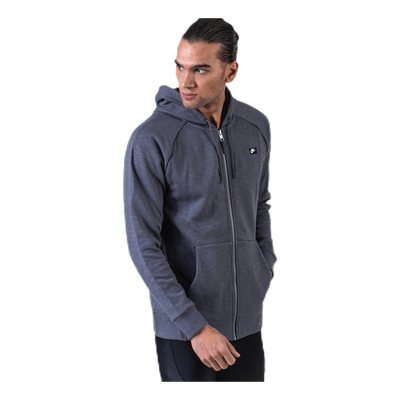 Optic Hoodie Full-Zip Grey