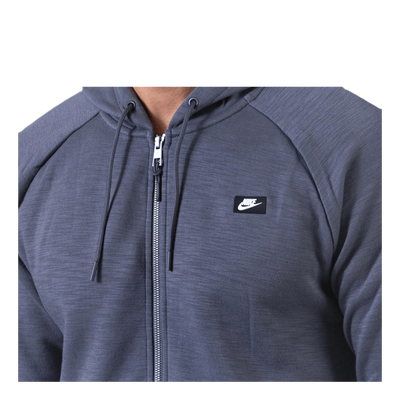 Optic Hoodie Full-Zip Grey