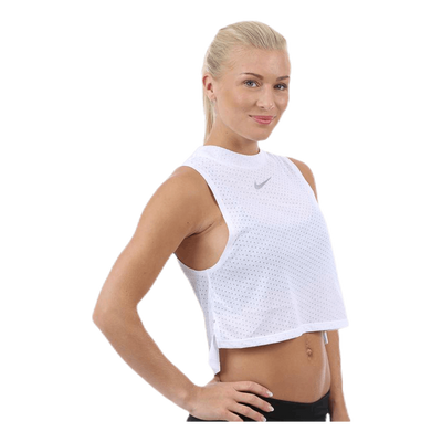 Tailwind Top Cool Crop White