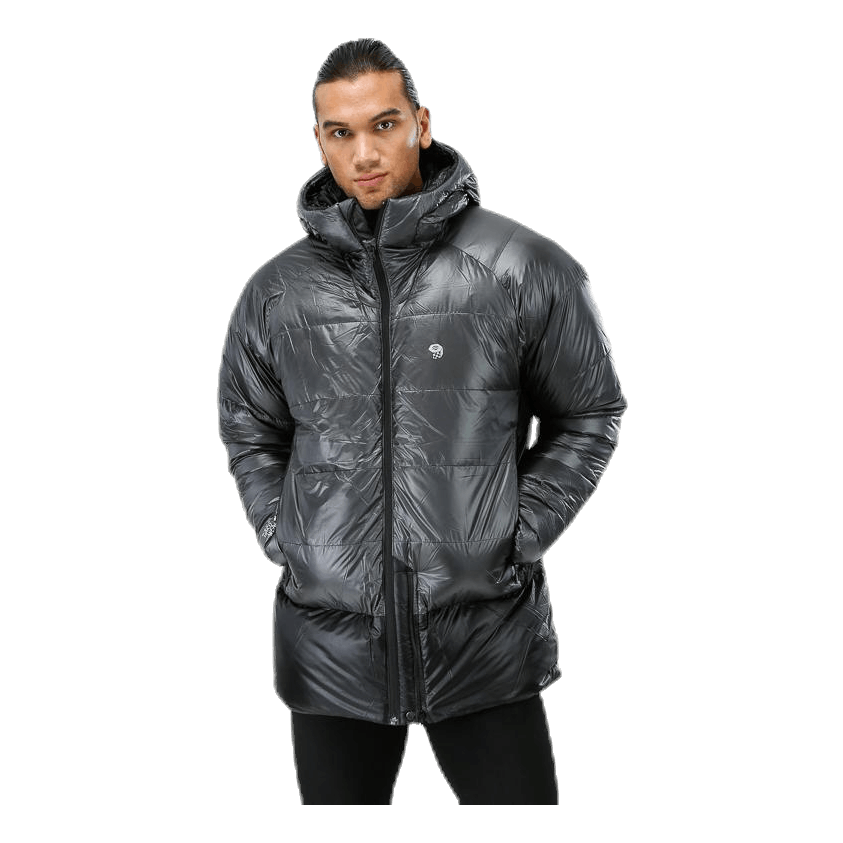 Phantom Hooded Down Jacket Grey