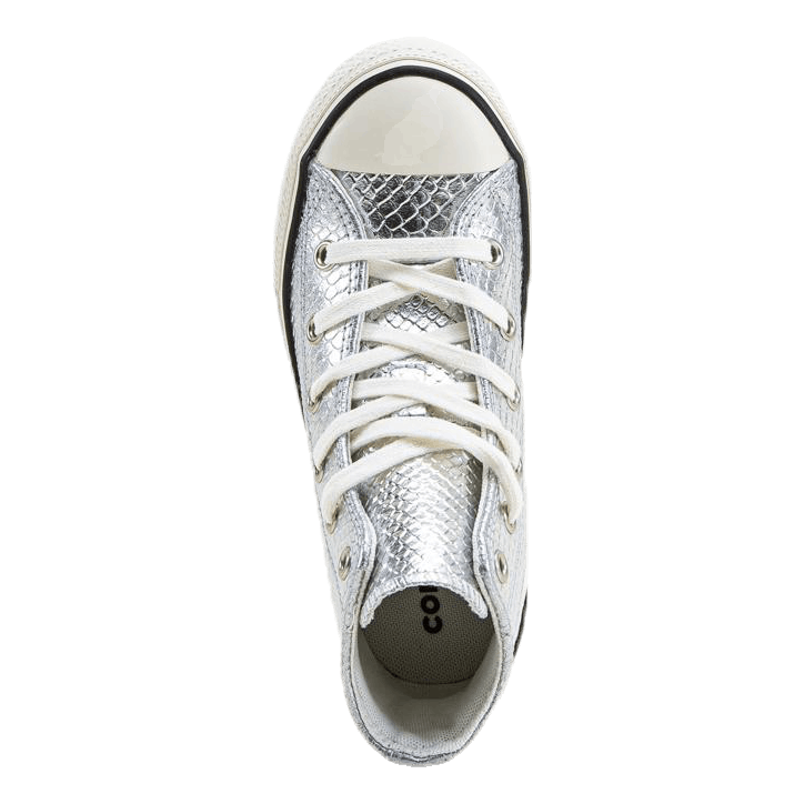 J Chuck Taylor All Star Metallic Silver