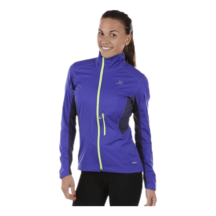 Lightning Softshell Jacket Purple/Grey