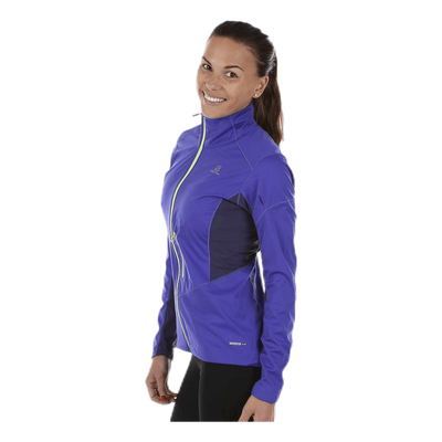 Lightning Softshell Jacket Purple/Grey