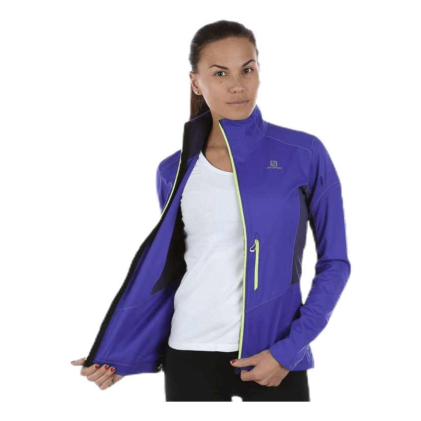 Lightning Softshell Jacket Purple/Grey