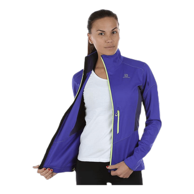 Lightning Softshell Jacket Purple/Grey